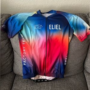Eliel cycling womens small Malibu jersey